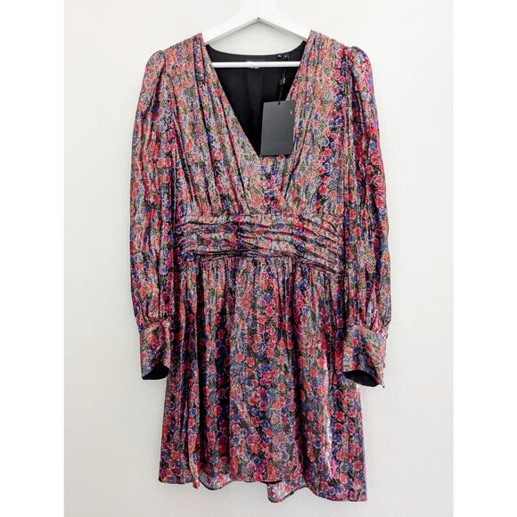 NWT The Kooples Confetti Party Dress Women's Size Medium Sequin Mini Cocktail - Picture 4 of 9